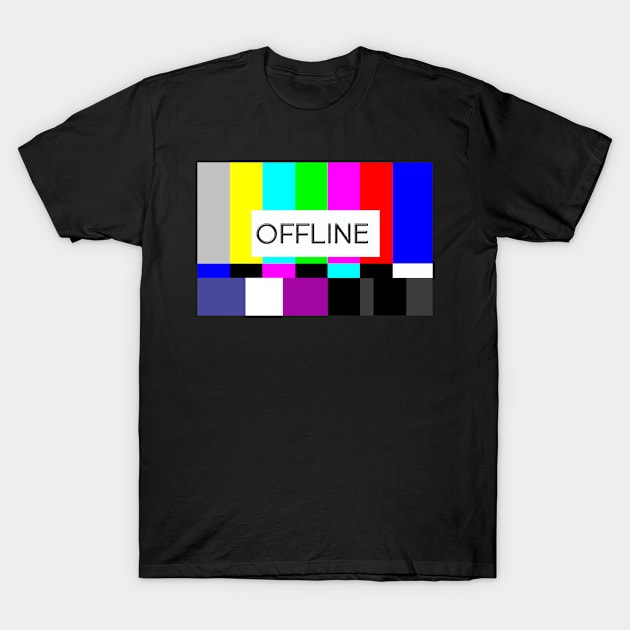 OFLLINE T-Shirt by LanaBanana